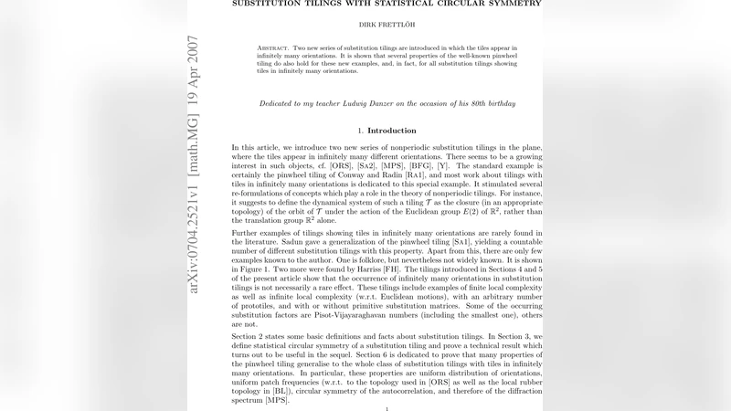 Substitution tilings with statistical circular symmetry
