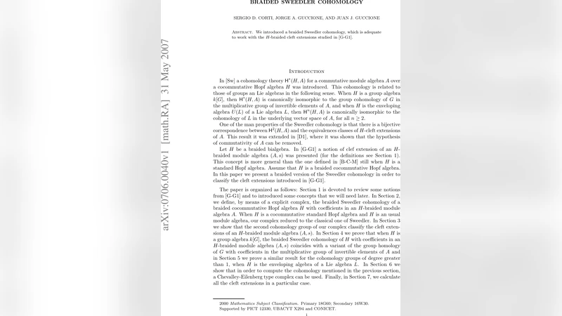 Braided Sweedler cohomology