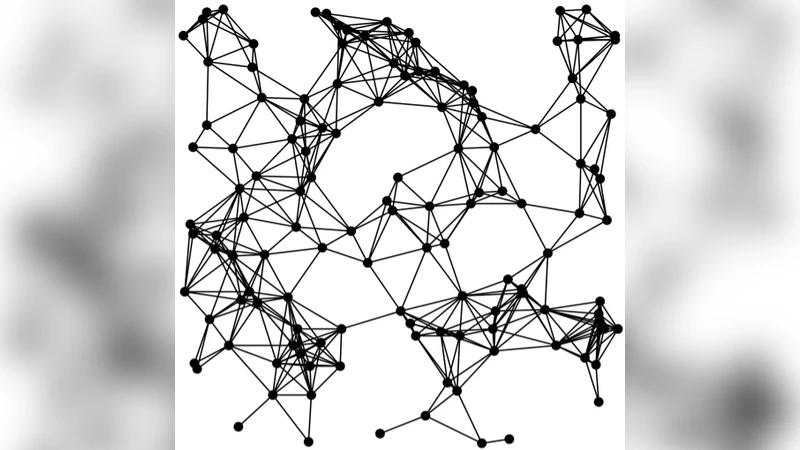 Small Worlds: Strong Clustering in Wireless Networks