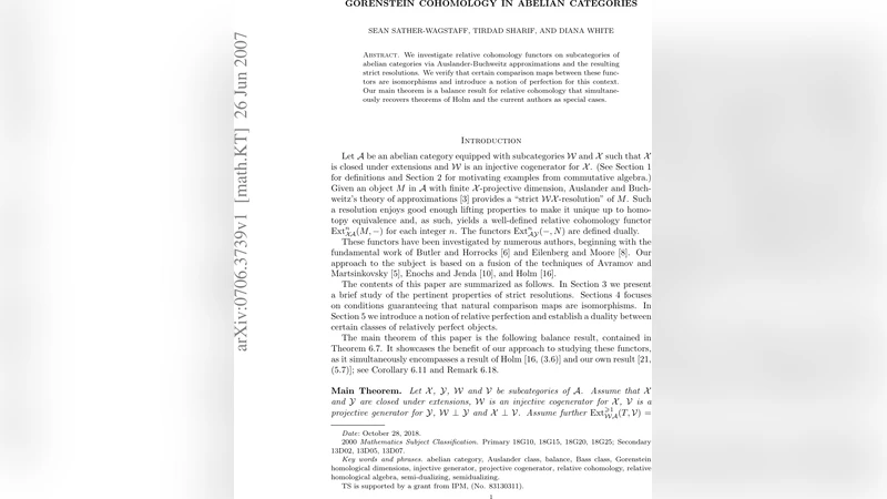 Gorenstein cohomology in abelian categories