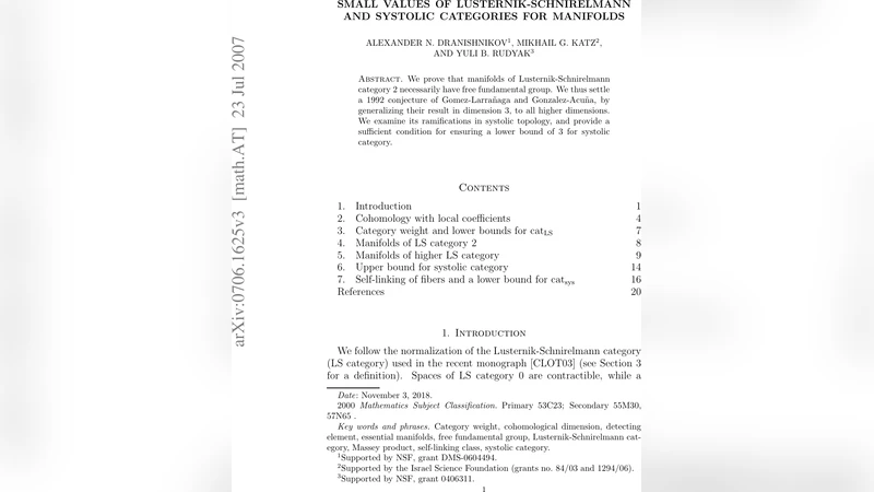 Small values of Lusternik-Schnirelmann and systolic categories for   manifolds