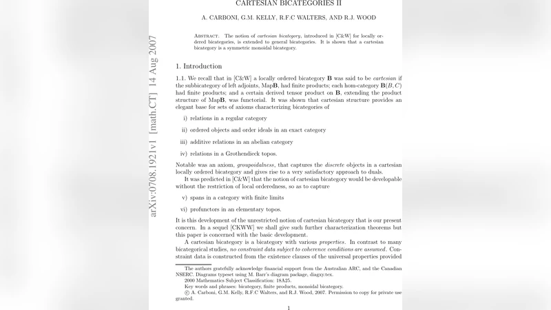 Cartesian Bicategories II