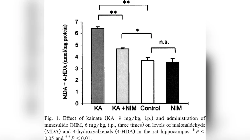 Nimesulide limits kainate-induced oxidative damage in the rat   hippocampus