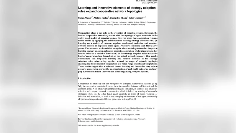 Learning and innovative elements of strategy adoption rules expand   cooperative network topologies