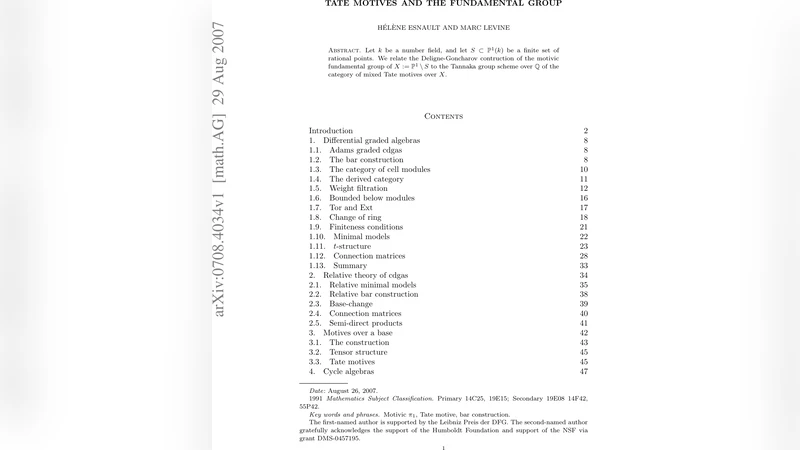 Tate motives and the fundamental group