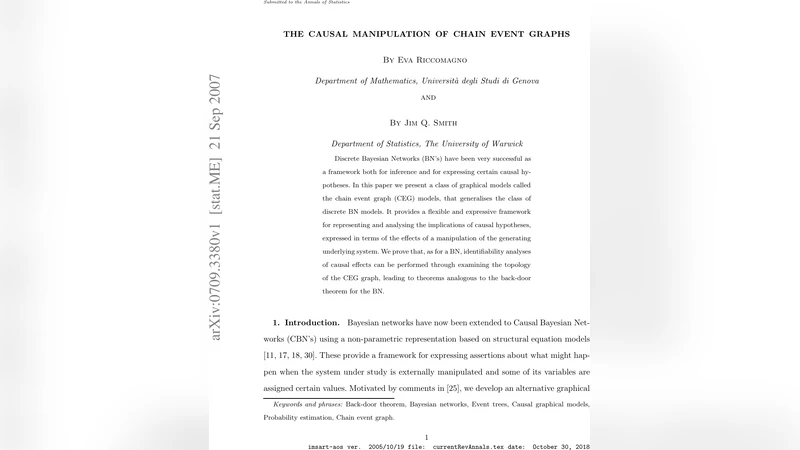 The causal manipulation of chain event graphs