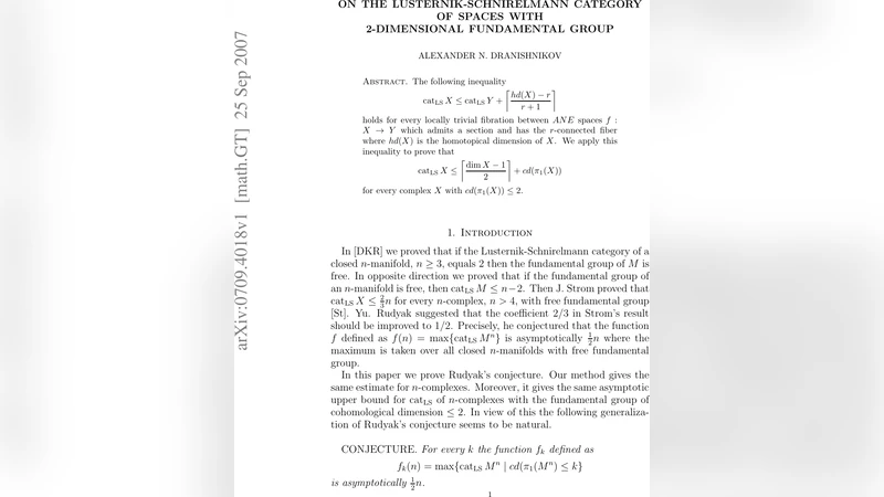 On the Lusternik-Schnirelmann category of spaces with 2-dimensional   fundamental group