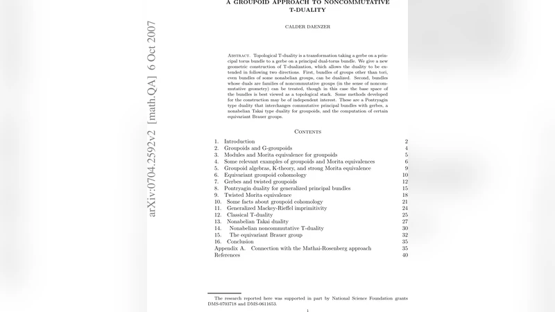 A groupoid approach to noncommutative T-duality