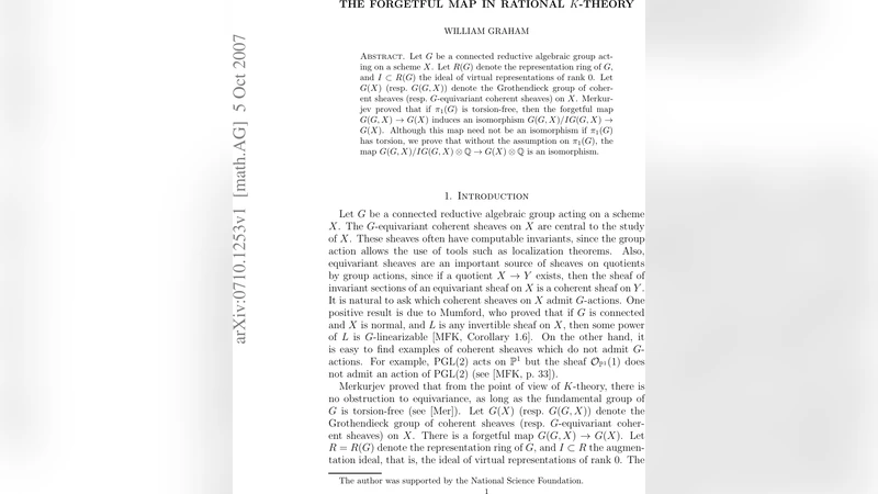 The forgetful map in rational K-theory
