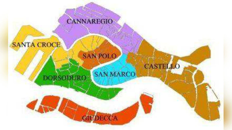 Sestieri of Venice