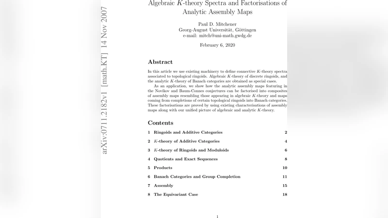 Algebraic $K$-theory Spectra and Factorisations of Analytic Assembly   Maps