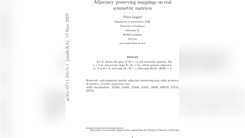 Adjacency preserving mappings on real symmetric matrices