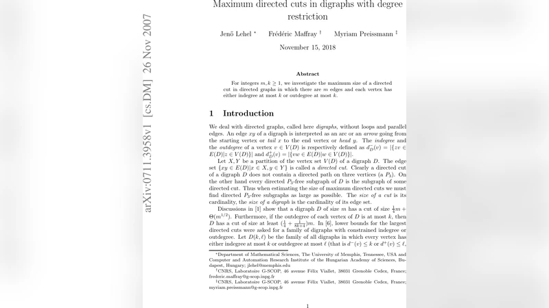 Maximum directed cuts in digraphs with degree restriction