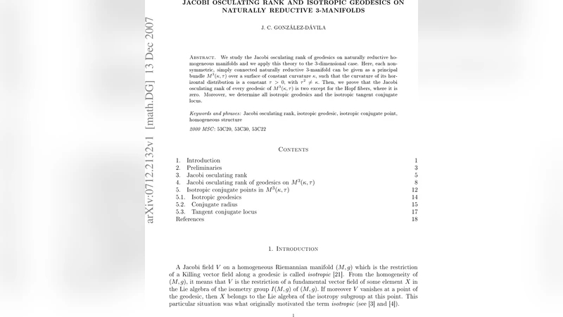 Jacobi osculating rank and isotropic geodesics on naturally reductive   3-manifolds