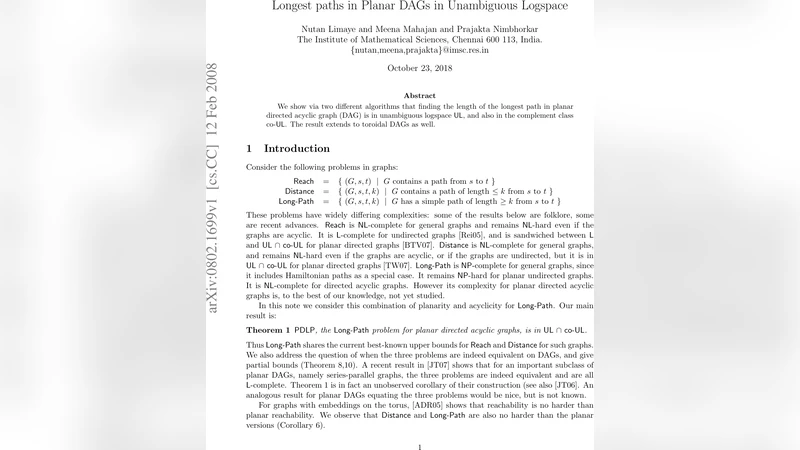 Longest paths in Planar DAGs in Unambiguous Logspace
