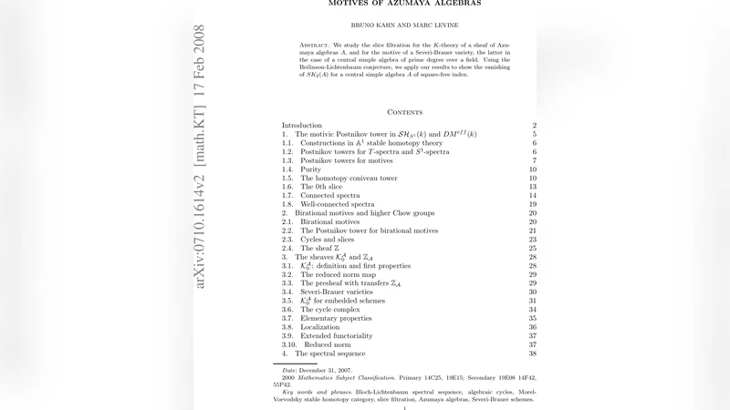 Motives of Azumaya algebras