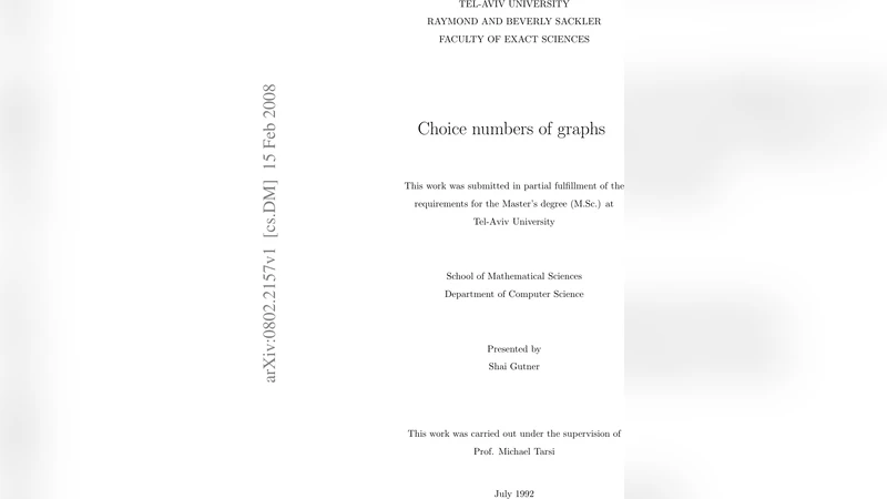 Choice numbers of graphs