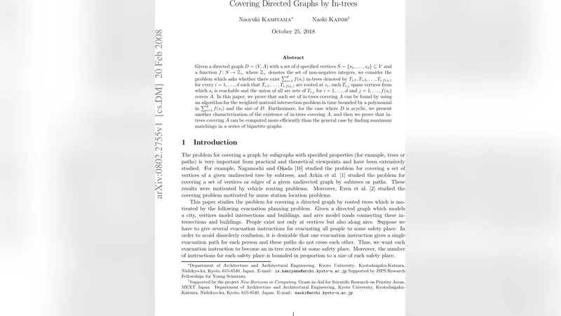 Covering Directed Graphs by In-trees