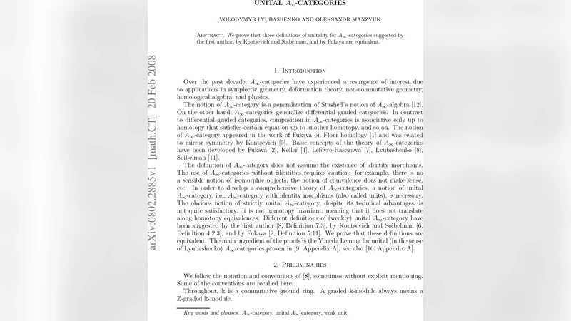 Unital ${A}_infty$-categories