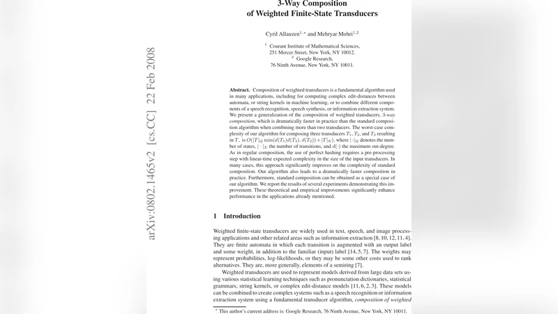 3-Way Composition of Weighted Finite-State Transducers