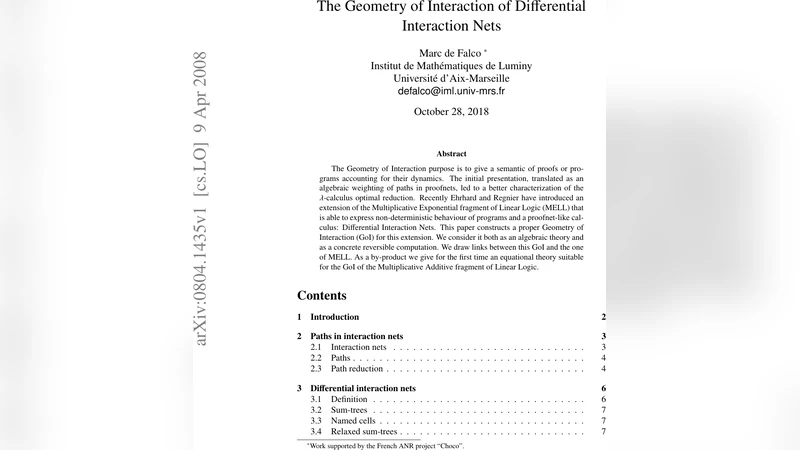 The Geometry of Interaction of Differential Interaction Nets