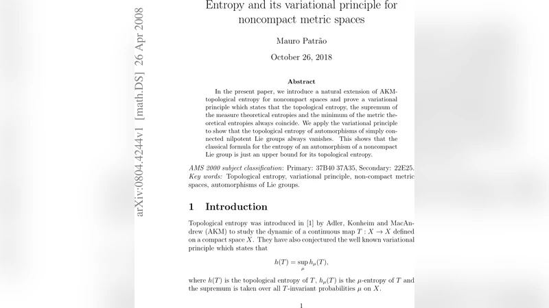 Entropy and its variational principle for noncompact metric spaces