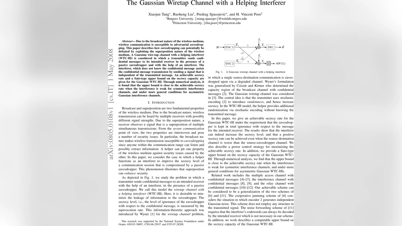 The Gaussian Wiretap Channel with a Helping Interferer