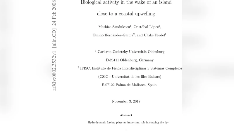 Biological activity in the wake of an island close to a coastal   upwelling