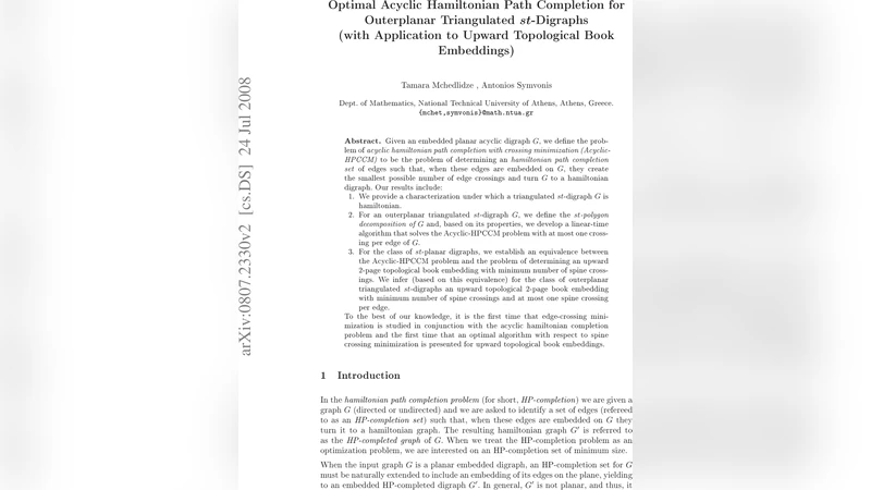 Optimal Acyclic Hamiltonian Path Completion for Outerplanar Triangulated   st-Digraphs (with Application to Upward Topological Book Embeddings)