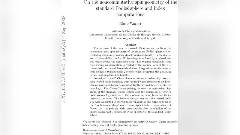 On the noncommutative spin geometry of the standard Podles sphere and   index computations
