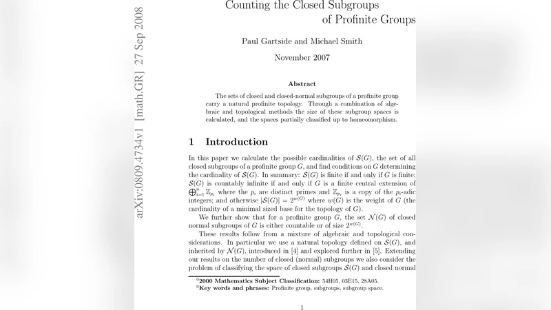 Counting the Closed Subgroups of Profinite Groups