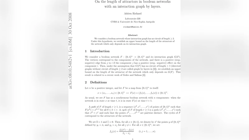On the length of attractors in boolean networks with an interaction   graph by layers