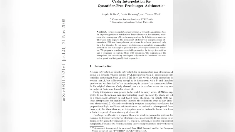 Craig Interpolation for Quantifier-Free Presburger Arithmetic