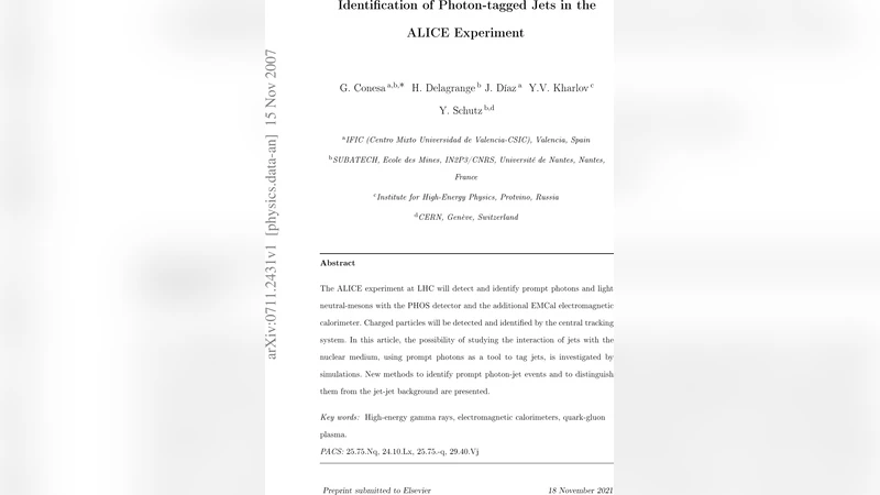 Identification of photon-tagged jets in the ALICE experiment