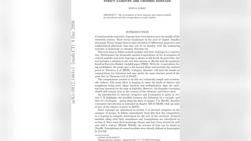 Strict 2-Groups are Crossed Modules