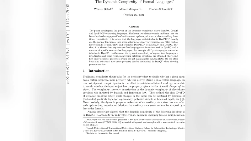 Dynamic Complexity of Formal Languages