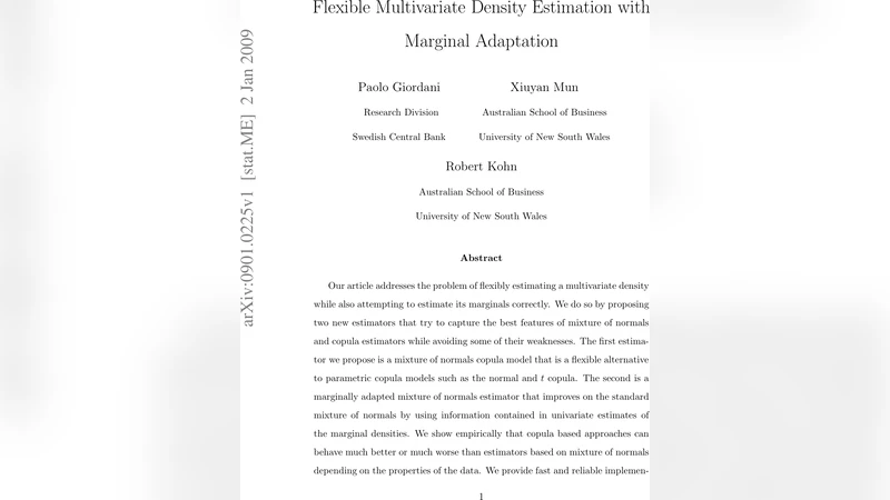 Flexible Multivariate Density Estimation with Marginal Adaptation