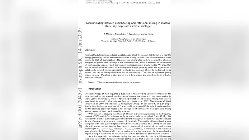 Discriminating between overshooting and rotational mixing in massive   stars: any help from asteroseismology?