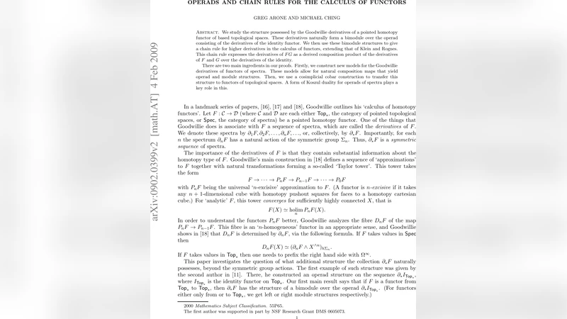 Operads and chain rules for the calculus of functors