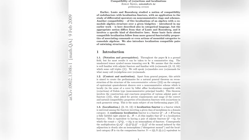 Compatibility of (co)actions and localizations