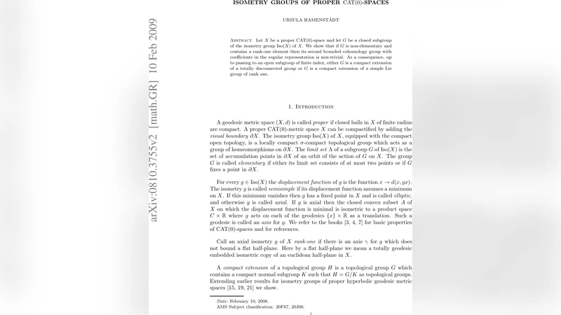 Isometry groups of proper CAT(0)-spaces