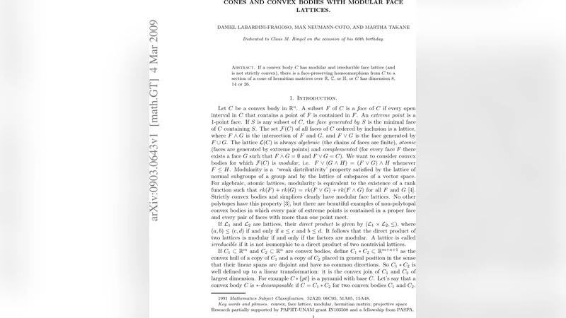 Cones and convex bodies with modular face lattices