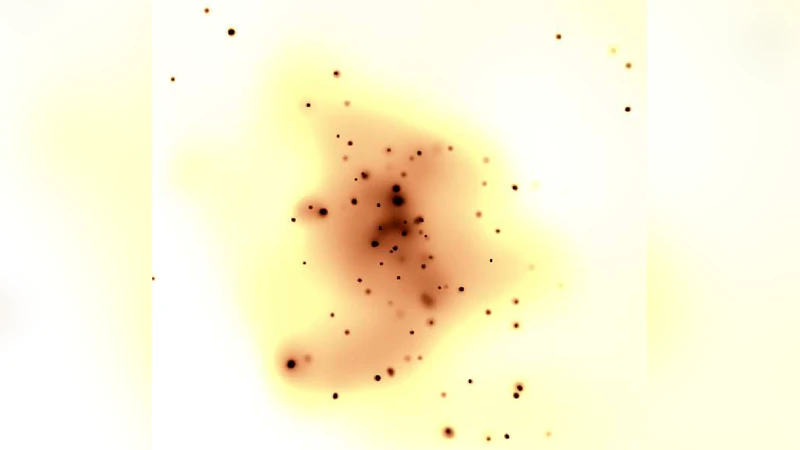 On the development of QPOs in Bondi-Hoyle accretion flows