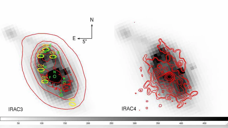 Multiwavelength View of the Inner Spiral of NGC 1365