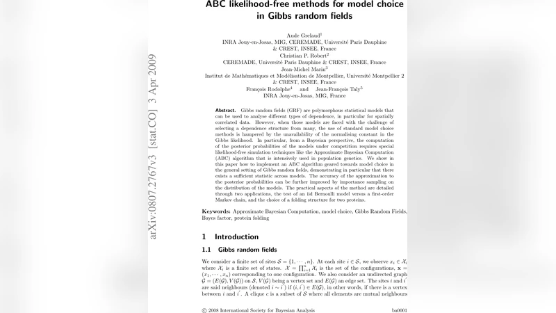 ABC likelihood-freee methods for model choice in Gibbs random fields