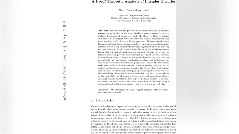 A proof theoretic analysis of intruder theories