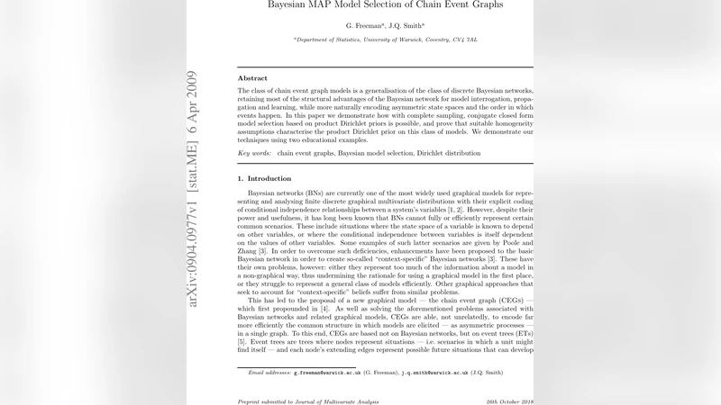 Bayesian MAP Model Selection of Chain Event Graphs