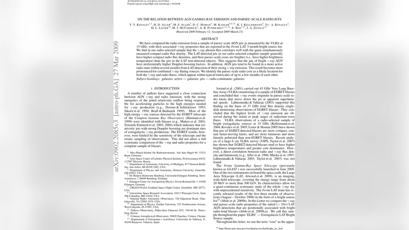 On the relation between AGN gamma-ray emission and parsec-scale radio   jets