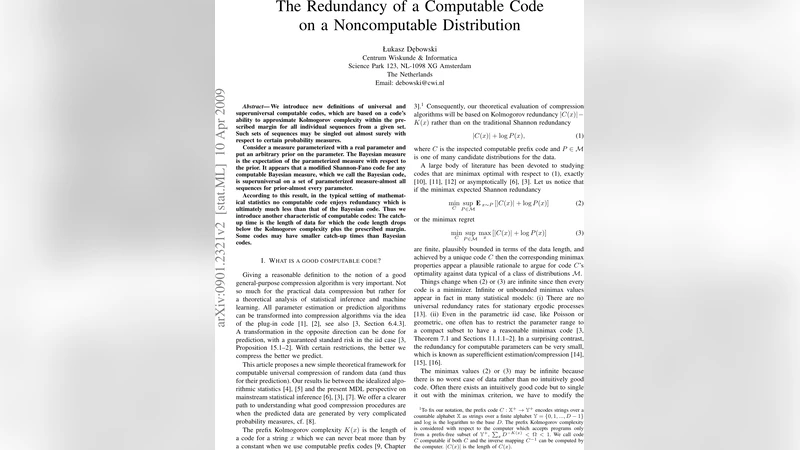 The Redundancy of a Computable Code on a Noncomputable Distribution