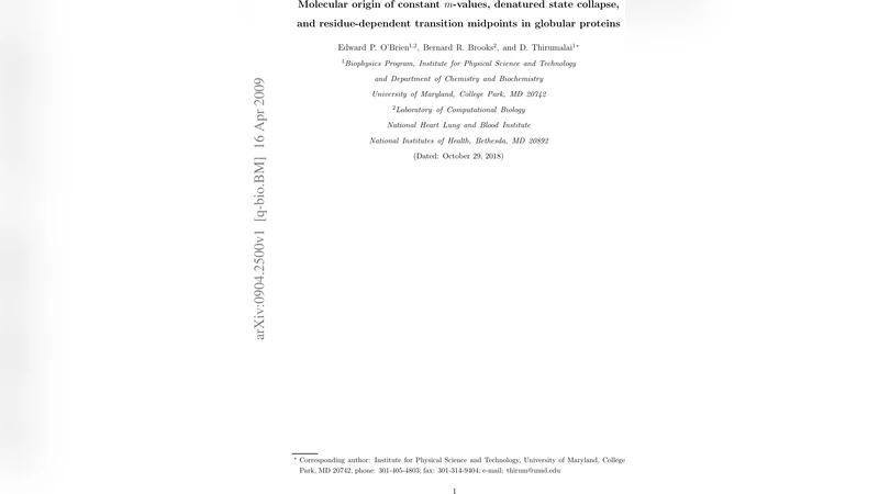 Molecular origin of constant m-values, denatured state collapse, and   residue-dependent transition midpoints in globular proteins